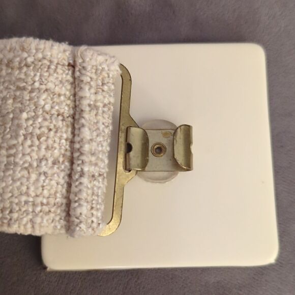 Vintage cream boho natural belt - Picture 3 of 5